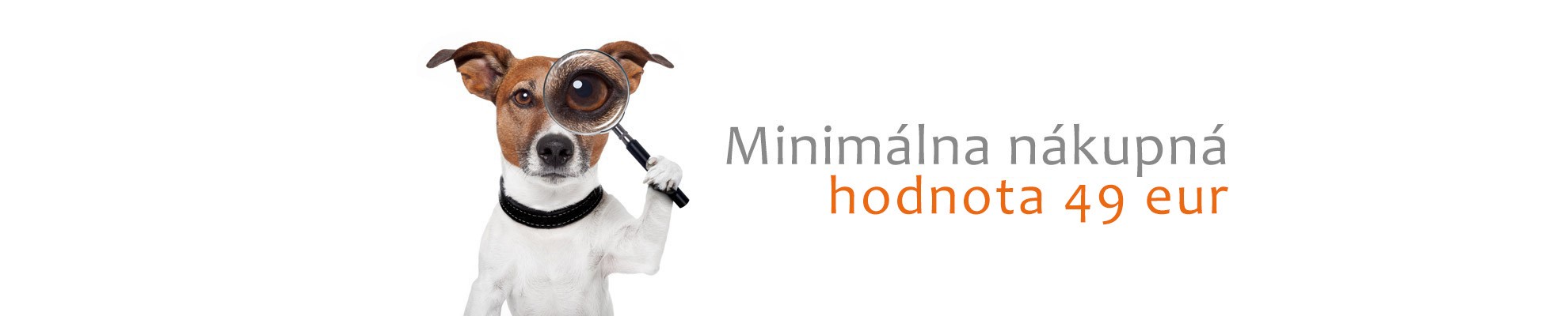 Minimálna nákupná hodnota 49 eur